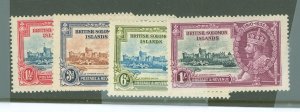 Solomon Islands (British Solomon Islands) #60-63 Mint (NH) Single (Complete Set) (Jubilee)