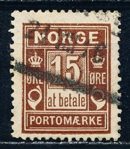 Norway #J4 Single Used