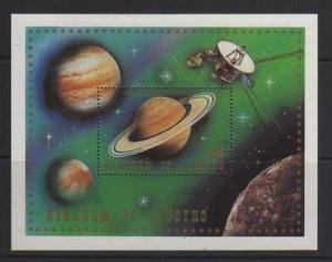 Lesotho MNH sc# 320 S/S Space 2012CV $2.75