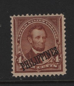 Philippines Sc # 220 VF-XF OG lightly hinged nice color cv $ 35 ! see pic !