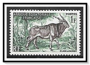 French Equatorial Africa #195 Giant Eland MH