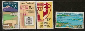 NEW ZEALAND SG1160/3 1978 CENTENARIES MNH