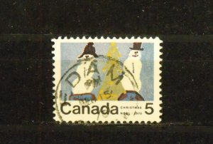 15810   CANADA   Used # 523ii     Error - red spot on cheek       CV$ 2.00