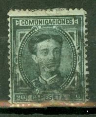 Spain 224 used CV $13