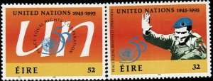 IRELAND 1995 UNIED NATIONS MNH