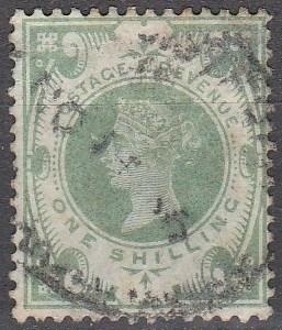 Great Britain #122  F-VF Used CV $72.50 (A13968)