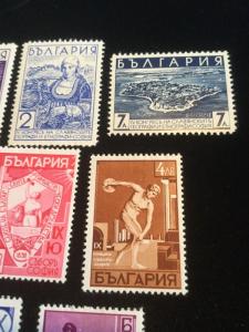 Bulgaria Scott 301-303 & 352-356 Mint Never Hinged Stamps You Get All