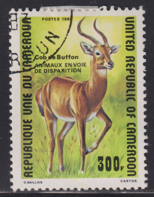 Cameroun 679 Buffon's Antelope 1980