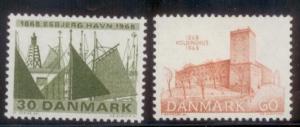 Denmark 1968 SC#447-8 MNH-OG L251