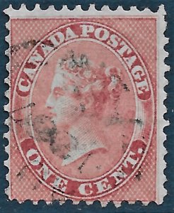 Canada #14 used,  Cat. Val. $90.00.