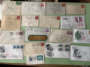 United  States postal covers 16 items Ref A2125