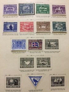 ICELAND Good 1875/1989 M&U Collection(Apprx 550+Items)GM640