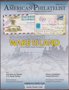 APS Magazine Mar 2016 , The Postal History of Wake Island - I Combine S/H