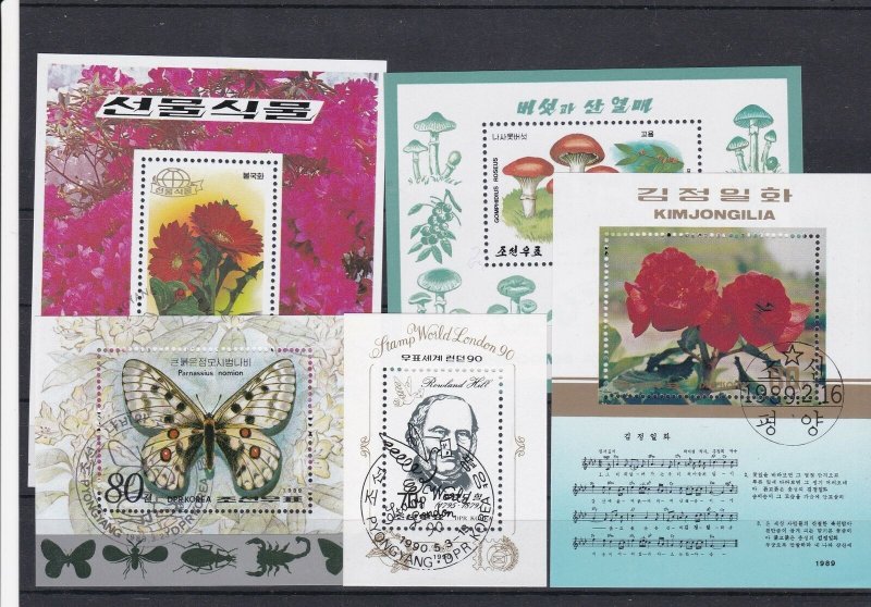 Korea Mini Stamps Sheets Ref 32695
