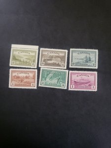 Stamps Canada Scott #268-73  hinged