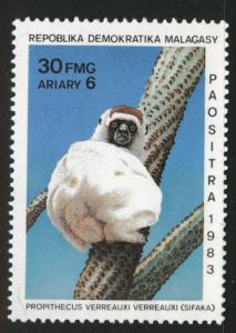 Madagascar Malagasy Scott 669 MNH** 1983 Animal stamp