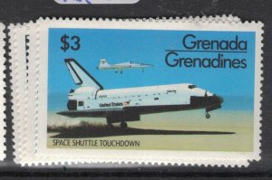Grenada Grenadines Space Shuttle SC 460-3 MNH (5fdf) 