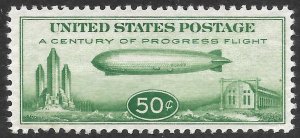 Doyle's_Stamps:Gem MNH Scott #C18**  XF 50c  Baby Zeppelin