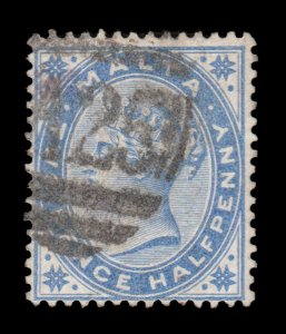 MALTA. YEAR 1885 SCOTT # 11. USED.