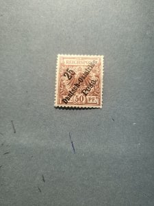 Stamps German East Africa Scott #10 hinged