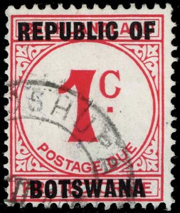 Botswana #J1 Postage Due; Used