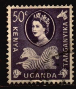 Kenya Uganda Tanganyika Used Scott 127