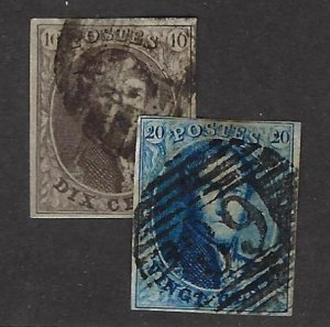 Belgium SC#10-11 Used F-VF SCV$18.00...Worth checking!