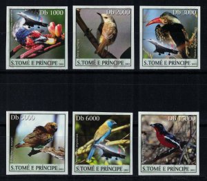 S. TOME E PRINCIPE 2003 - Birds / complete set MNH