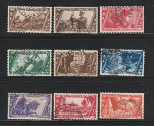 Italy 290-291, 293-297, 299, 302 U Various (B)