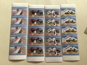 Salt industry South West Africa 1981 mint never hinged stamps strips A10479