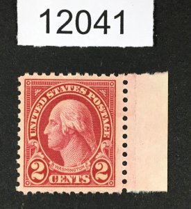 MOMEN: US STAMPS # 634 MINT OG NH XF JUMBO LOT #12041