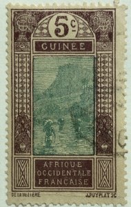 AlexStamps FRENCH GUINEA #67 VF Used 