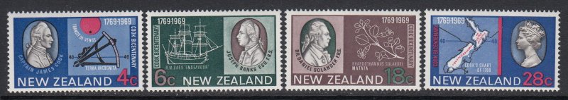 New Zealand, Sc 431-434, MNH