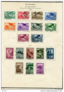 Hungary Accumulation  1936-1966 MH/Used on 13 pages Cv 468 euro