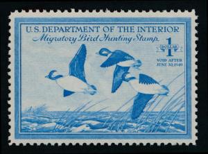 UNITED STATES RW15 Mint NH VF-XF