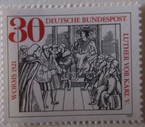 Germany 1063 Cat $0.55 MNH Full Set  Religion Topical