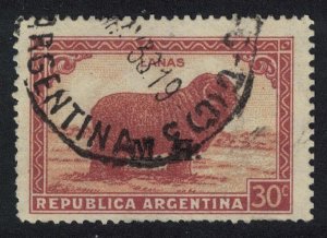 Argentina Merino Sheep 'M.H.'' Ovpt 1935 Canc SC#OD143 MI#423X III B