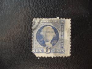 1869 PICTORIAL SCOTT # 115  6 c ISSUE   F/VF. SCV $ 250.00