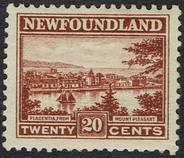 NEWFOUNDLAND 1923 PICTORIAL 20C