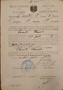 O) 1897 CUBAEGISTRATION OF CONTRACT FOR PAYMENT - LICENSE AS A PARTICIPANT IN TH