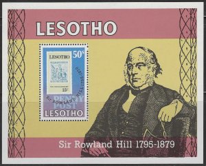 Lesotho #277 (1979), MNH souvenir sheet, cat. $0.90