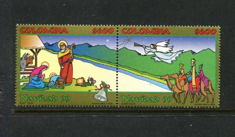 Colombia 1165, MNH, Christmas 1999. x23447