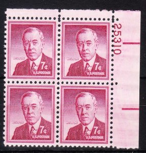 MOstamps - US Scott #1040 Mint OG NH Plate Block of 4 - Lot # HS-E496