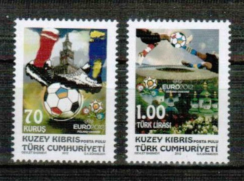 2012 - TURKISH CYPRUS - EURO - FOOTBALL -UMM