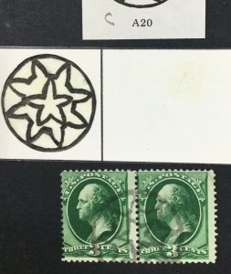 MOMEN: US STAMPS # 3c NYFM USED LOT #48793