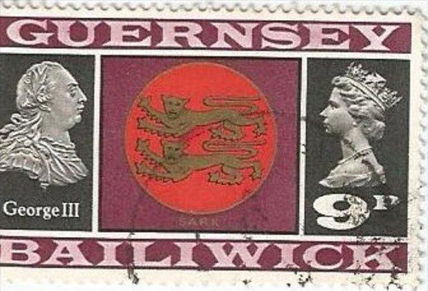 GUERNSEY, 1969, used 9p Bailiwick,  Scott 16