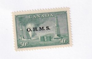 CANADA # O11 VF-MNH BACK OF THE BOOK OHMS OIL WELLS CAT VAL $60+ STARTS AT 20%