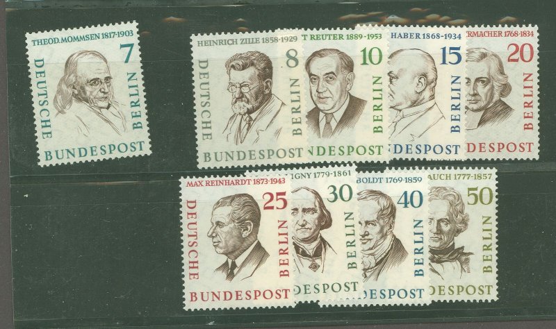 Germany #9N148-156 Mint (NH)