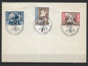 Germany B212-14 Postal-Telegraph agreement Vienna Cancel