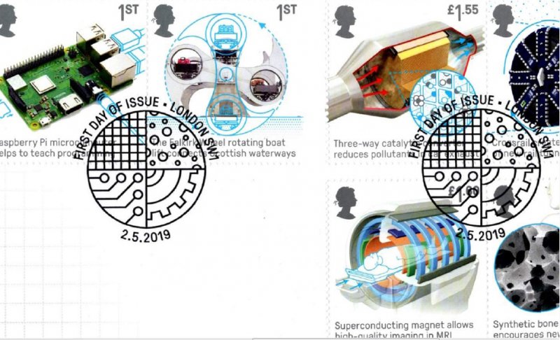 COLOR PRINTED GREAT BRITAIN FDCs 2011-2020 STAMP ALBUM PAGES (325 illust. pages)